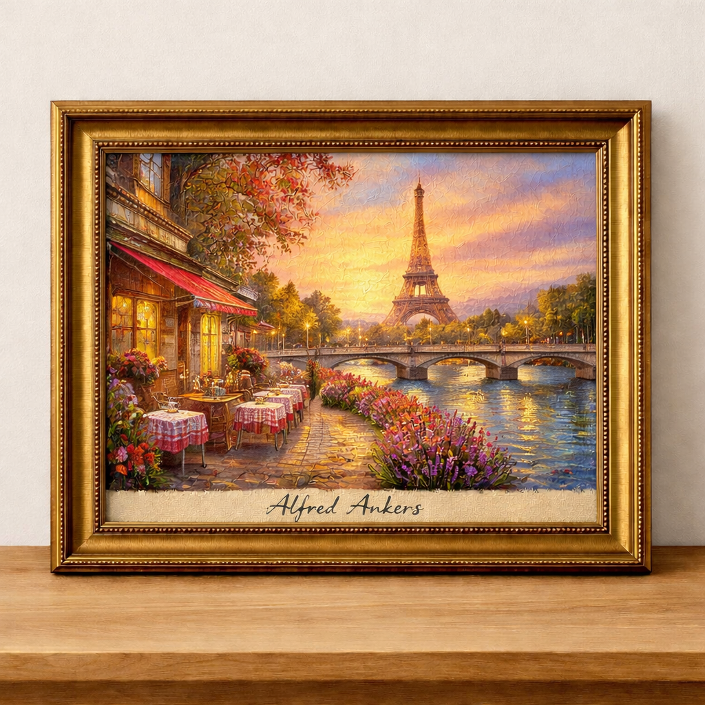 Coucher du soleil à Paris